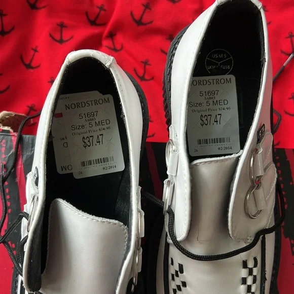 TUK platform creepers NIB NWT VINTAGE - Picture 8 of 16